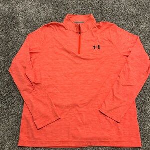 Under Armour Vibrant Orange HeatGear Top